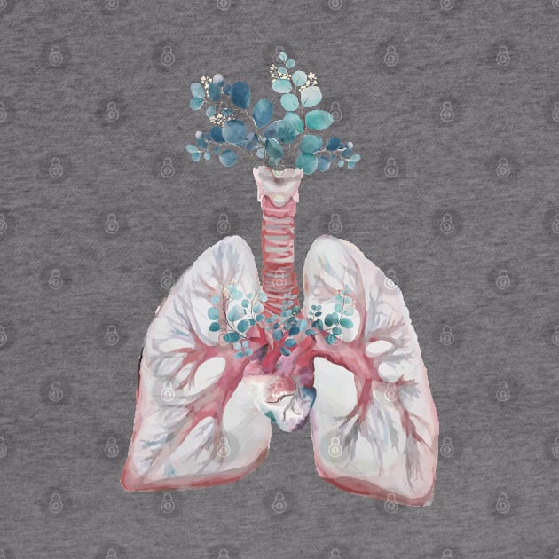 Floral Lungs	Living that Nurse Life by uncommontee